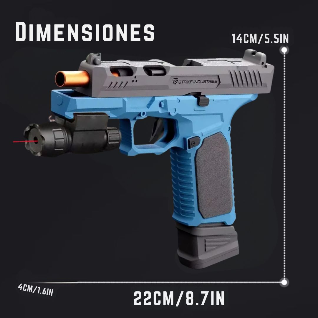 ChillShot™ Táctico - Lanzador Contínuo (Soft Pellets)